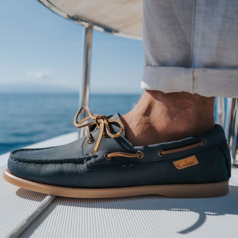 scarpe da barca primavera/estate 2025 caleri shoes aliseo blu navy