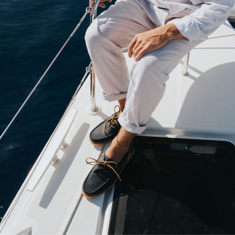 scarpe da barca primavera/estate 2025 caleri shoes aliseo blu navy