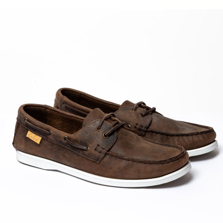 scarpe da barca primavera/estate 2025 caleri shoes aliseo noce