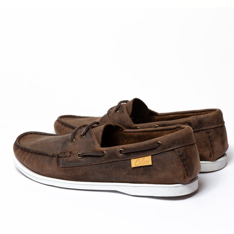 scarpe da barca primavera/estate 2025 caleri shoes aliseo noce